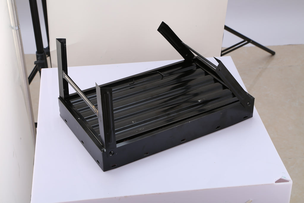 Portable Foldable Charcoal BBQ Grill – Lightweight Camping & Outdoor Smoker for Picnic, Garden & Travel
