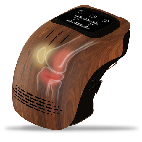 Rechargeable Knee Massager with Heat & Vibration for Pain Relief