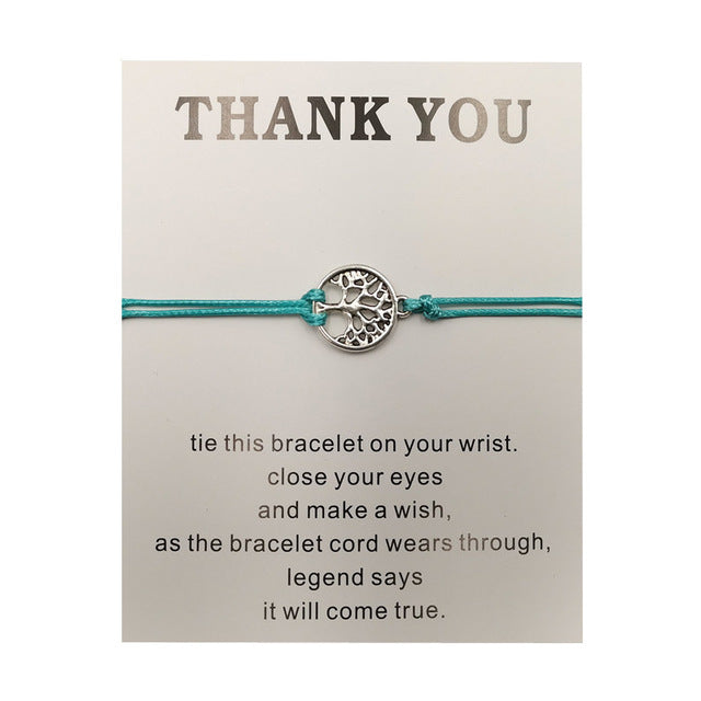 Vitality Tree of Life Woven Bracelet