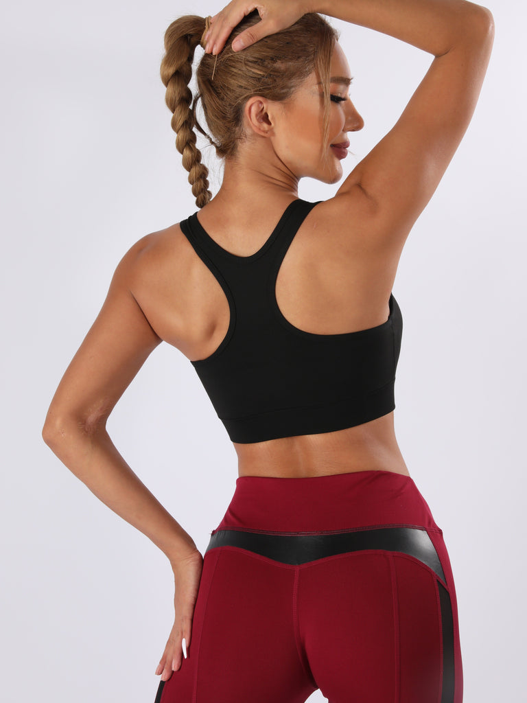 Quick-Dry Stretch Yoga Pants with Mesh Panels, Tummy Control Athletic Workout Tights