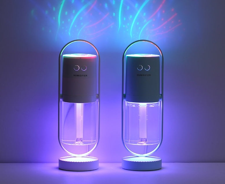 Portable Ultrasonic Mist Maker with Ambient Night Light