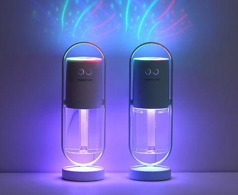 Portable Ultrasonic Mist Maker with Ambient Night Light