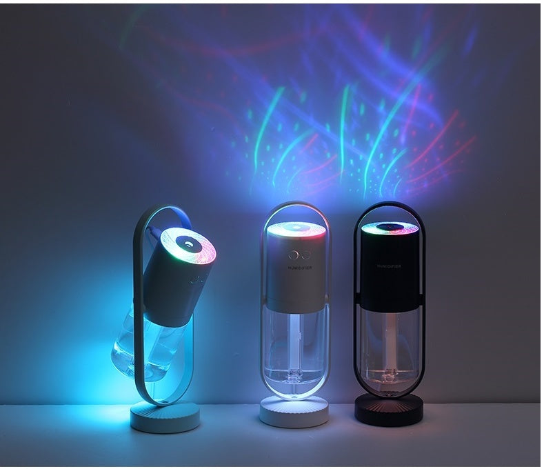 Portable Ultrasonic Mist Maker with Ambient Night Light