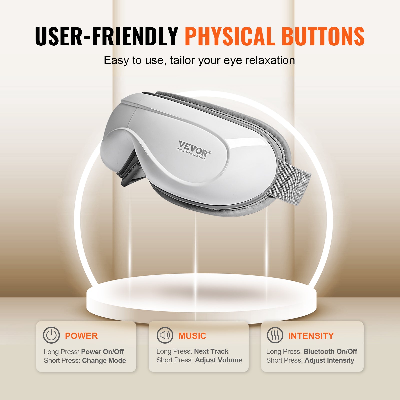 LuxeVision Heated Eye Massager