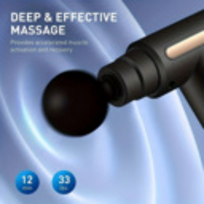 Mini Portable Massage Gun – USB Rechargeable Deep Tissue Muscle Relaxer