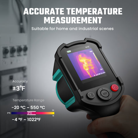 TR10 Portable Thermal Imager – Infrared Camera for Leak Detection, Electrical Maintenance & Industrial Inspection