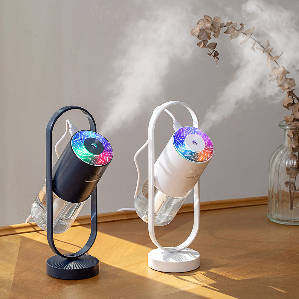 Portable Ultrasonic Mist Maker with Ambient Night Light