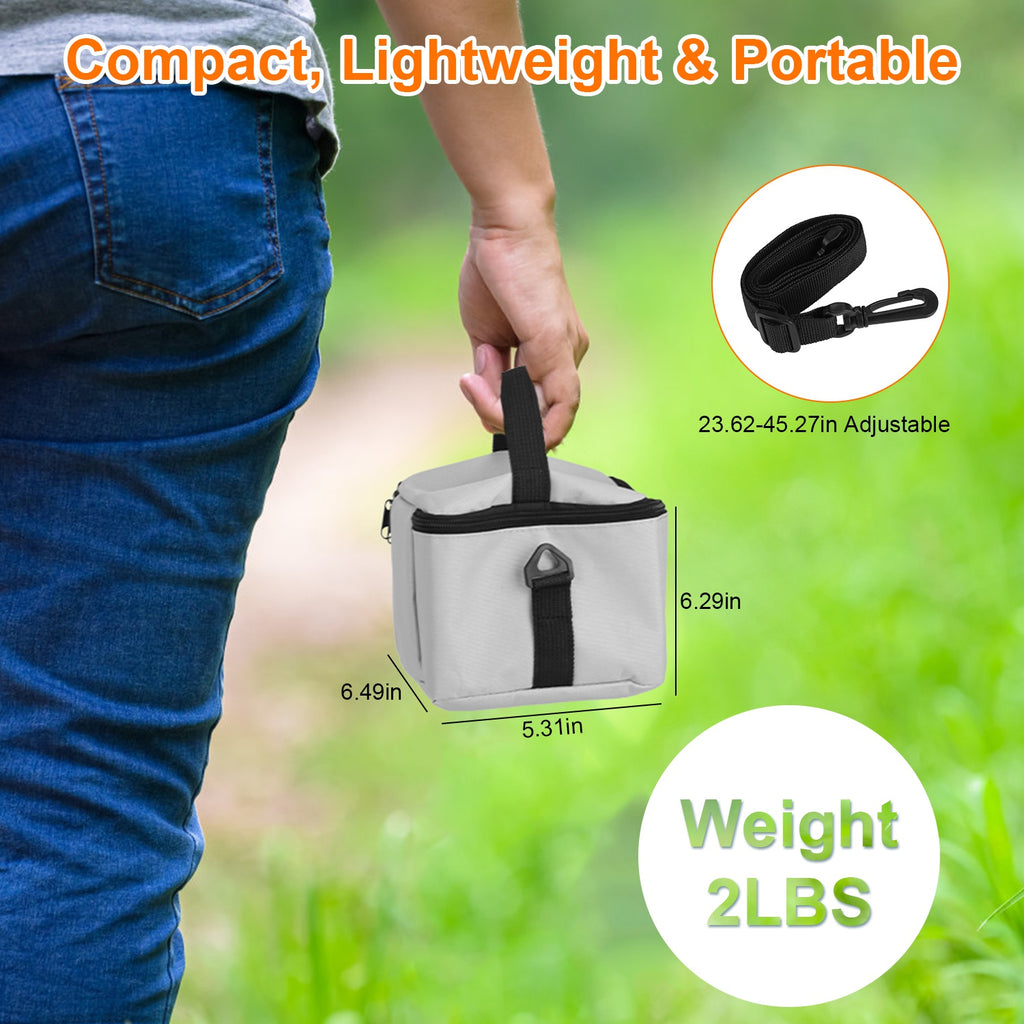 12000W Portable Camping Stove with Igniter – Windproof Backpacking Burner with Carry Case & Cassette Adapter
