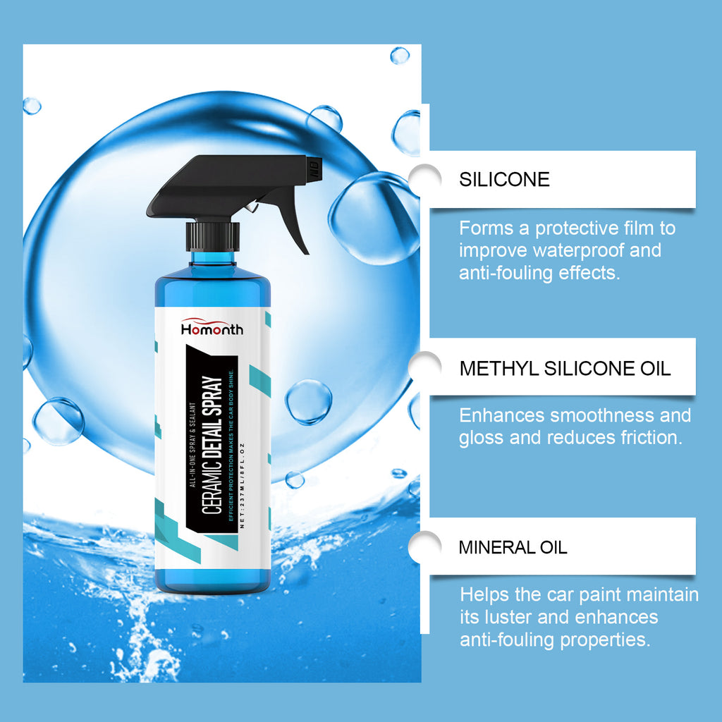 Ceramic Car Coating Spray – Gloss Enhancement & Surface Protection