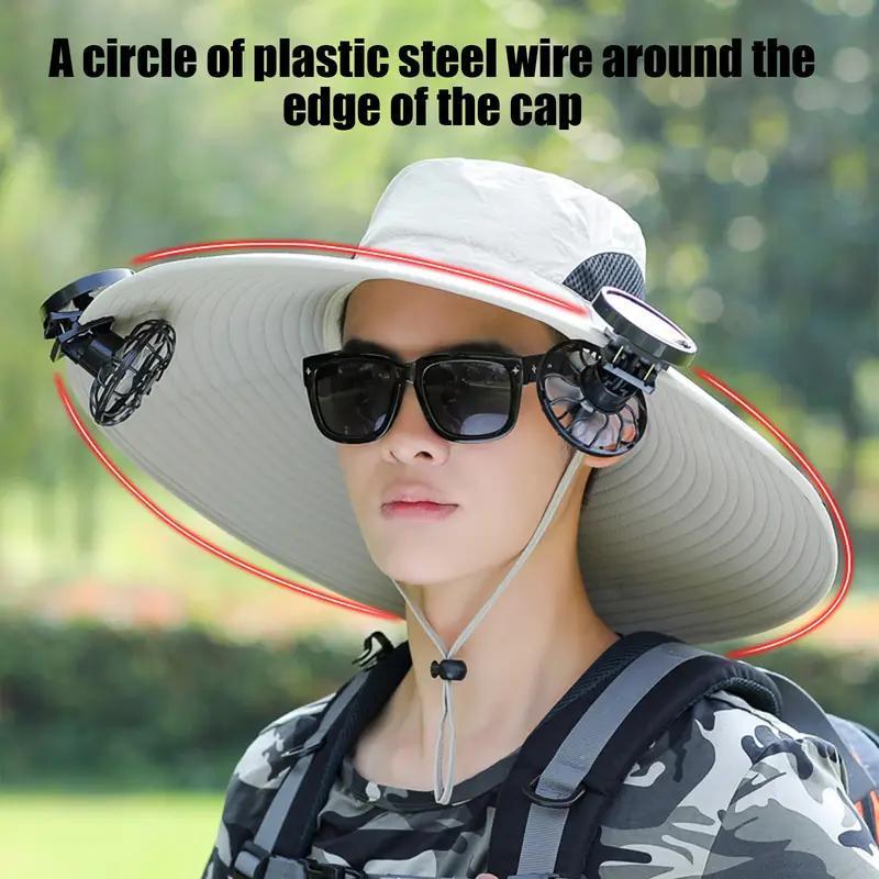 CoolShade™ Solar Fan Hat