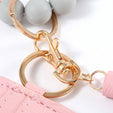 Urban Chic Beaded Wristlet Keychain