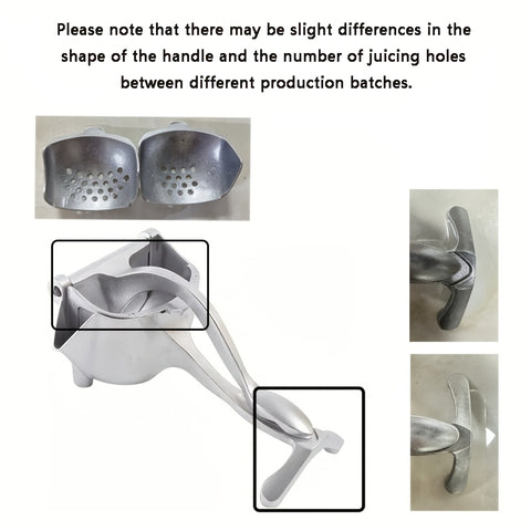 Manual Juicer/Lemon Squeezer/Multi-Functional Hand Press Fruit Extractor with Citrus Clamp