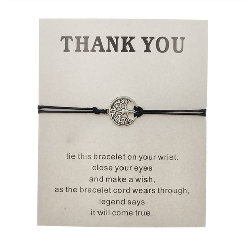 Vitality Tree of Life Woven Bracelet