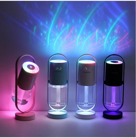Portable Ultrasonic Mist Maker with Ambient Night Light