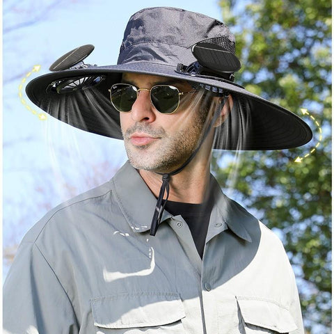 CoolShade™ Solar Fan Hat