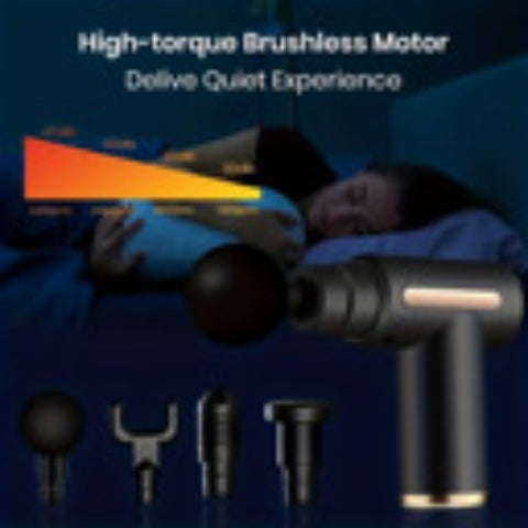 Mini Portable Massage Gun – USB Rechargeable Deep Tissue Muscle Relaxer