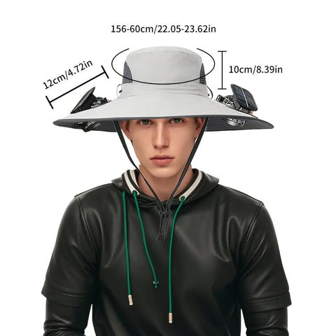 CoolShade™ Solar Fan Hat