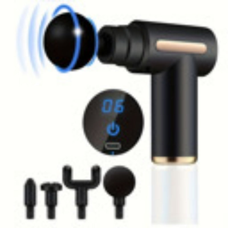 Mini Portable Massage Gun – USB Rechargeable Deep Tissue Muscle Relaxer