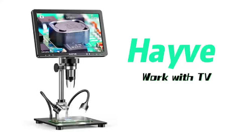 Digital Microscope 2000X Soldering Microscope with IPS Screen