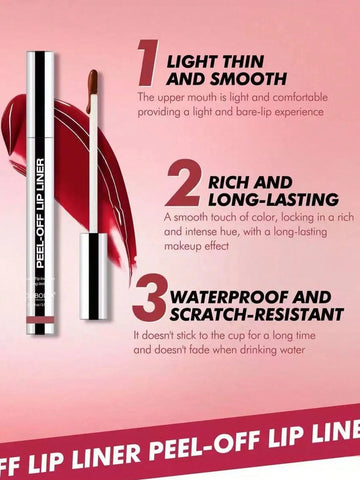 Peel & Reveal Lip Liner Tint – Waterproof Matte