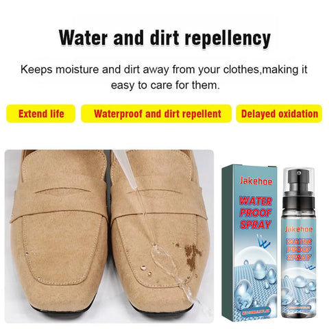 Jakehoe 100ml Waterproof & Stain Repellent Spray – Clothes, Shoes & Bag Protection