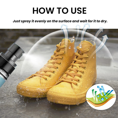 Jakehoe 100ml Waterproof & Stain Repellent Spray – Clothes, Shoes & Bag Protection