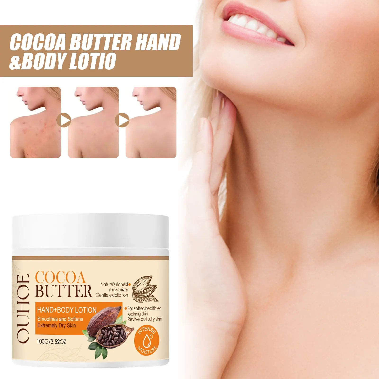 Ouhoe Cocoa Butter Radiance Renewal Lotion