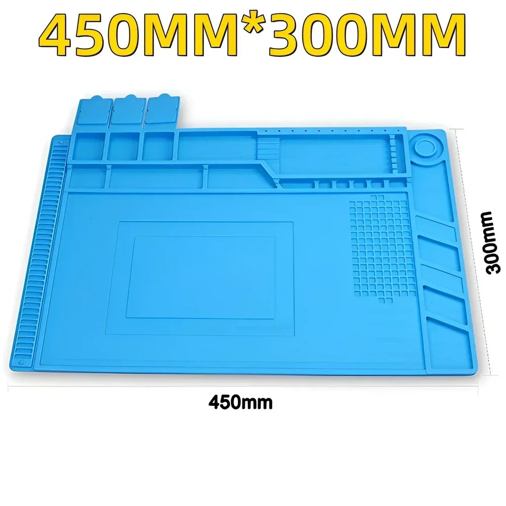 Phone & Circuit Board Repair Mat – Magnetic Silicone