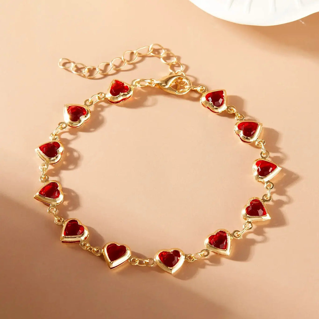 Luxury Heart Zircon Bracelet – Perfect Gift for Women