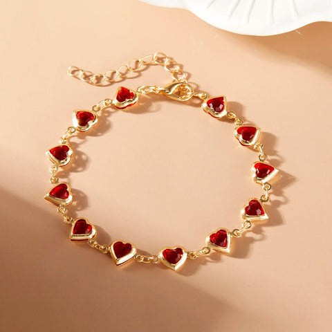 Luxury Heart Zircon Bracelet – Perfect Gift for Women