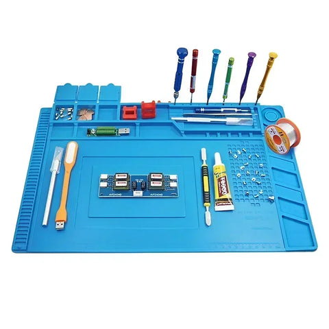 Phone & Circuit Board Repair Mat – Magnetic Silicone