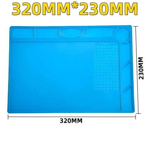Phone & Circuit Board Repair Mat – Magnetic Silicone