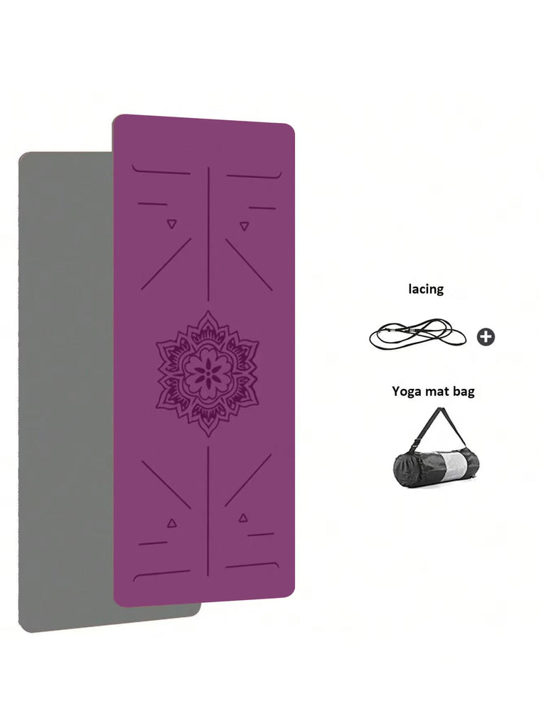 Premium TPE Non-Slip Yoga Mat – Thick & Eco-Friendly