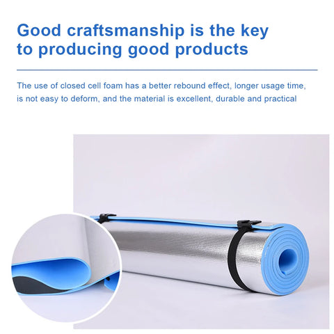 Comfort Foam Yoga Mat – Multi-Thickness for Pilates & Exercise