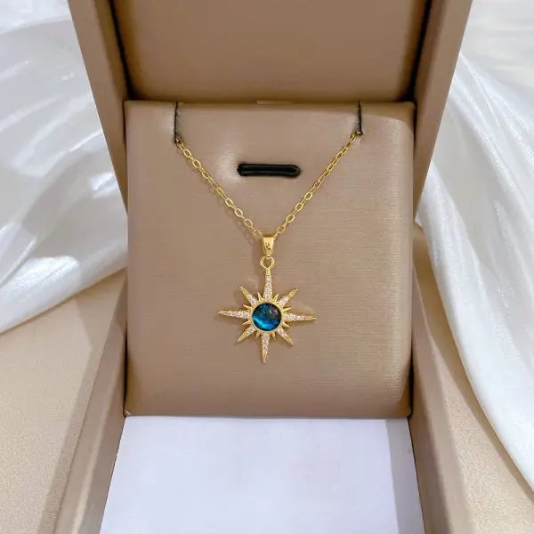 Elegant Micro-Inlaid Zircon Butterfly Choker Necklace