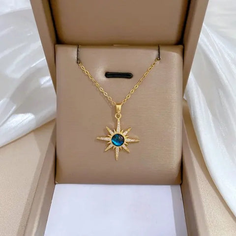 Elegant Micro-Inlaid Zircon Butterfly Choker Necklace