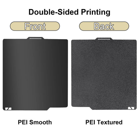 P2S Dual-Sided PEO/PEY Spring Steel Build Plate for Bambu Lab X1/P1 Series