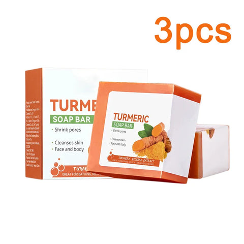 Handcrafted Turmeric Soap – Lightening and Moisturizing Cleanser for Sensitive Skin
