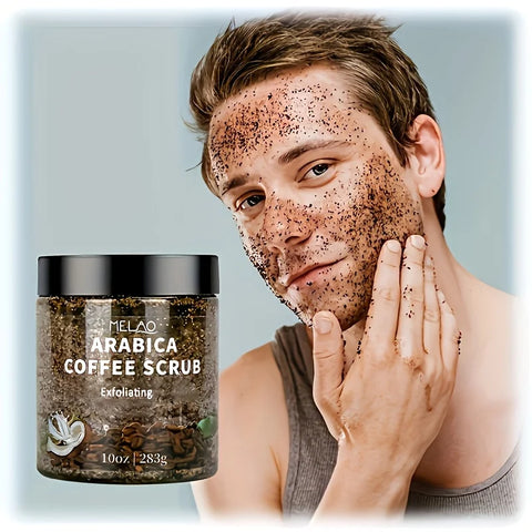All-Natural Coffee & Dead Sea Salt Scrub – MELAO Moisturizing Exfoliating Body Care
