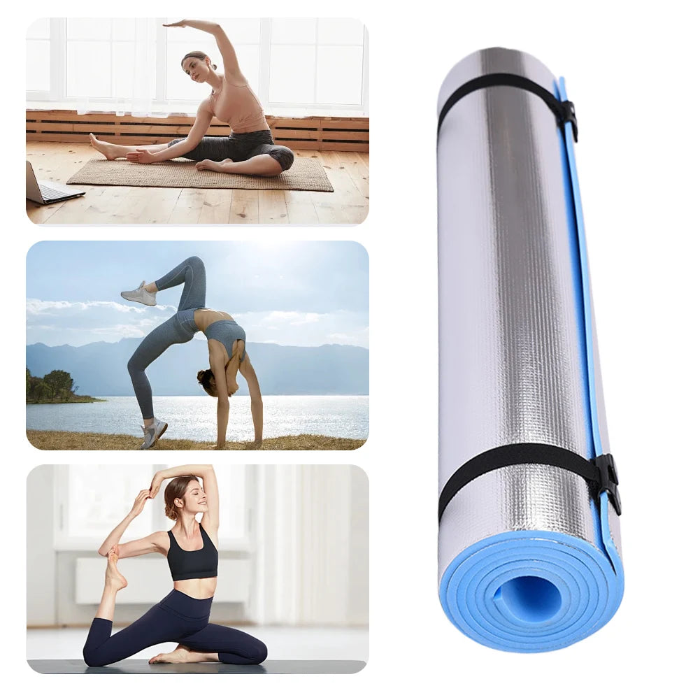 Comfort Foam Yoga Mat – Multi-Thickness for Pilates & Exercise