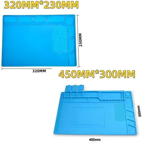 Phone & Circuit Board Repair Mat – Magnetic Silicone
