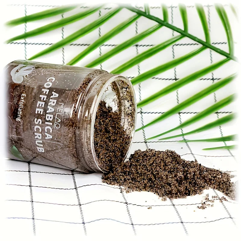 All-Natural Coffee & Dead Sea Salt Scrub – MELAO Moisturizing Exfoliating Body Care