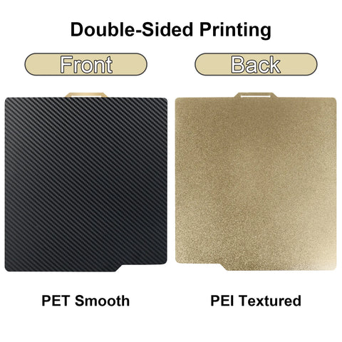 P2S Dual-Sided PEO/PEY Spring Steel Build Plate for Bambu Lab X1/P1 Series
