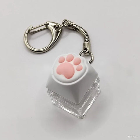 LED Keyboard Keychain Clicker – Light-Up Stress Relief Fidget Toy