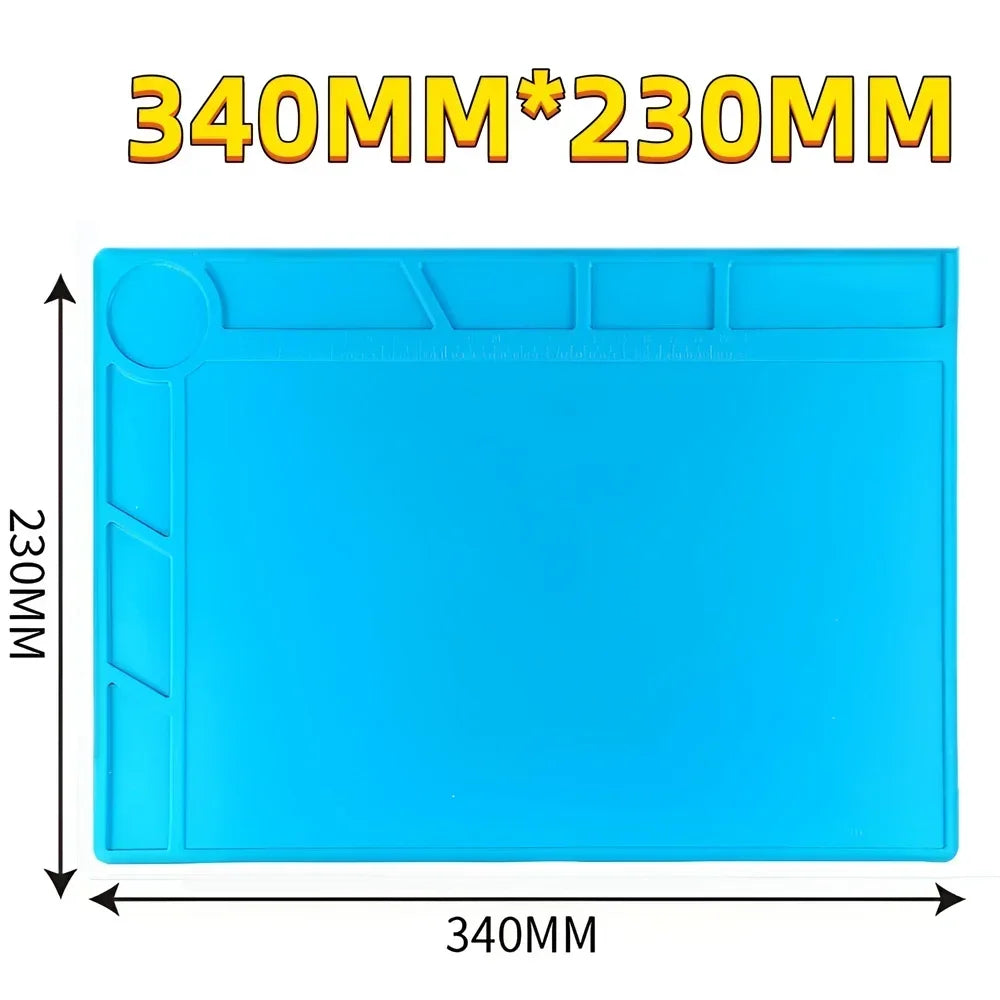 Phone & Circuit Board Repair Mat – Magnetic Silicone