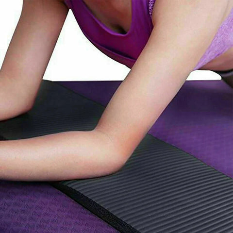 Shock-Absorbing Yoga Mat – 1.5 cm Thick for Pilates & Gymnastics