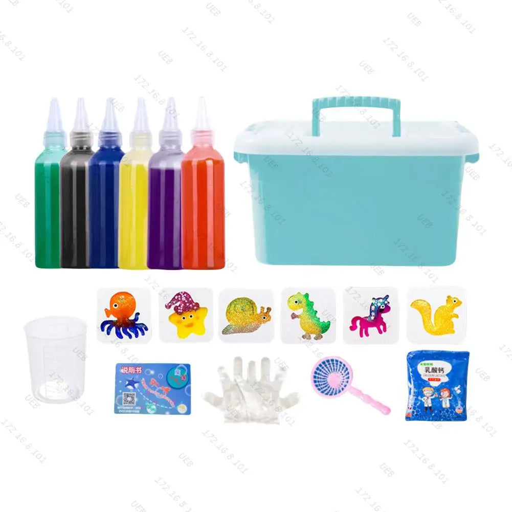 Magic Water Elf Toy Kit Water Fairy Water Gel Kit Handmade Water Toy Birthday Christmas Gifts for Kids Party Favors
