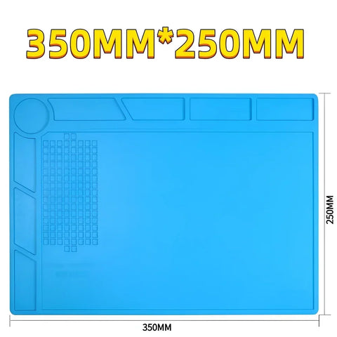 Phone & Circuit Board Repair Mat – Magnetic Silicone