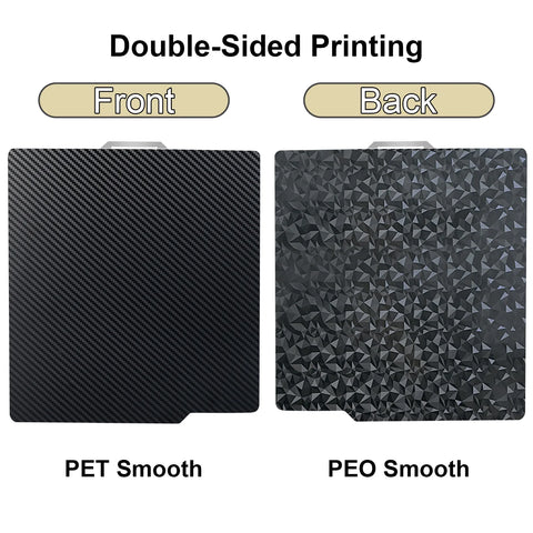 P2S Dual-Sided PEO/PEY Spring Steel Build Plate for Bambu Lab X1/P1 Series