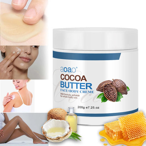 Nourishing Shea Butter Cream – Coconut & Cocoa Formula, Hypoallergenic, Vitamin E